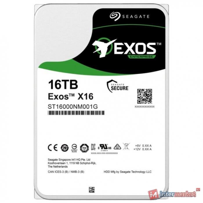 Жесткий диск Seagate Exos X16 16 TB ST16000NM001G
